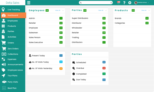 Delta Sales App / Field Sales Tracking App Screenshot 4